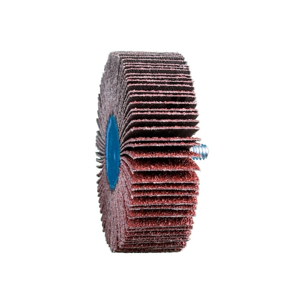 Pferd 3" x 1" Quick Change Flap Wheel - 1/4-20 Thread - Aluminum Oxide - 40 Grit 45449 - main